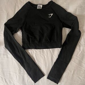 Gymshark long sleeve crop top
